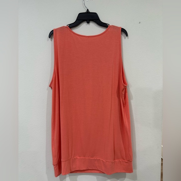 Zenana Premium Coral Sleeveless Women's Top - Picture 2 of 5